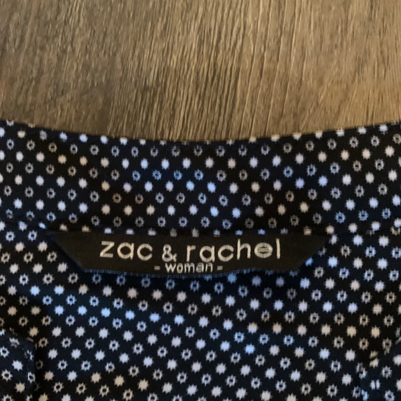 Zac and Rachel convertible sleeve blouse. Worn 2x - Picture 3 of 5